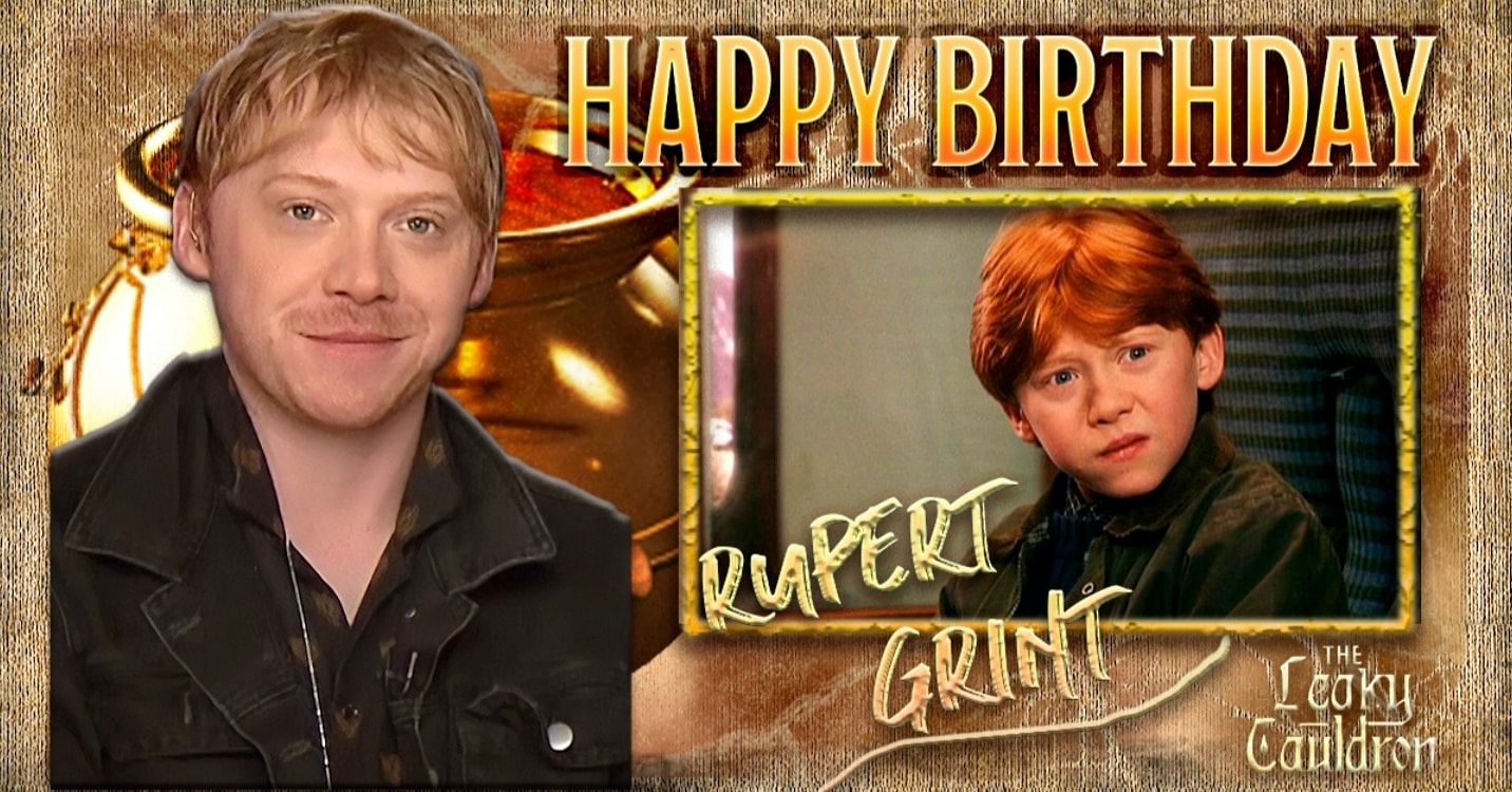 Happy birthday to our Rupert Grint . Well known as our Ronald Weasley  