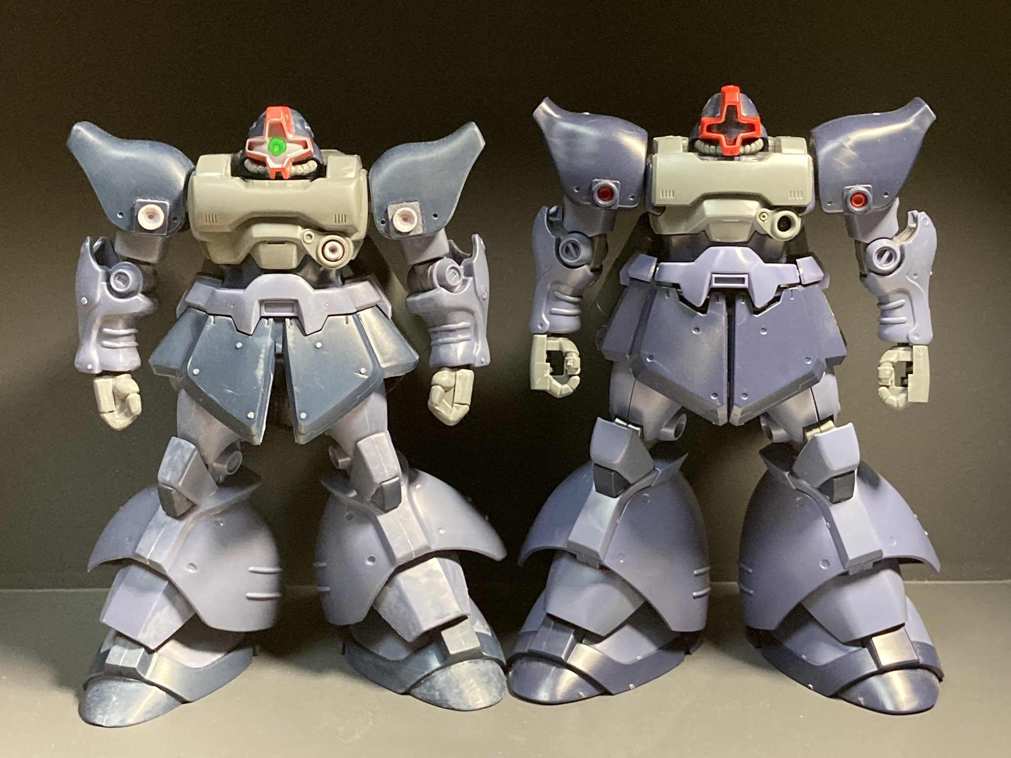 T K リックドムii 新旧比較 旧キット も Hguc に負けずカッコいいですね 可動もそんなに変わらないんですよ ガンプラ T Co Qqd8o5x1np Twitter