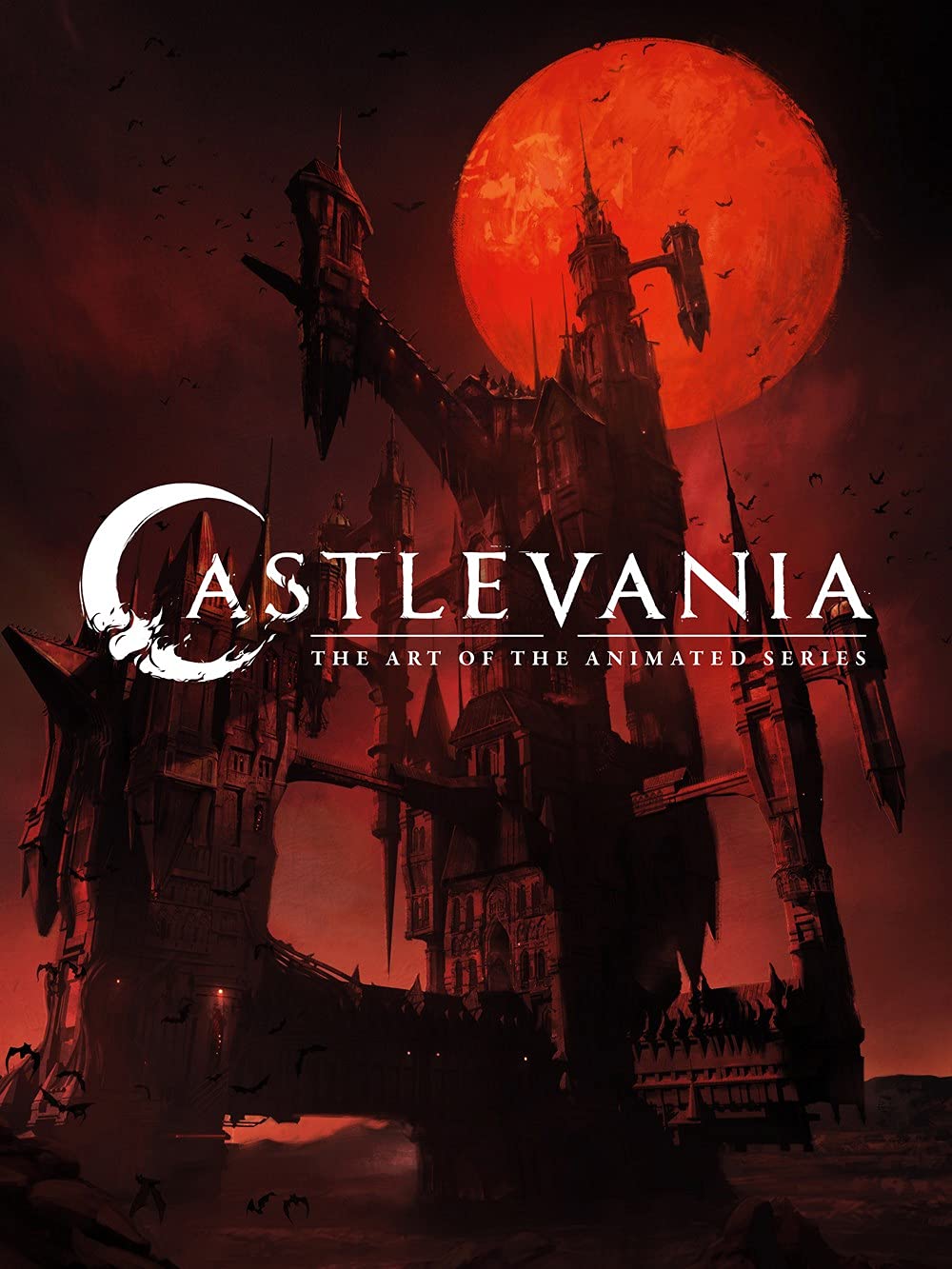 アニメムック　Castlevania art works 特典 Art Book of Castlevania - Page Flip -Netflix Animation