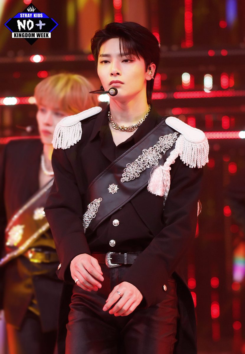 he looks stunning especially on the stage