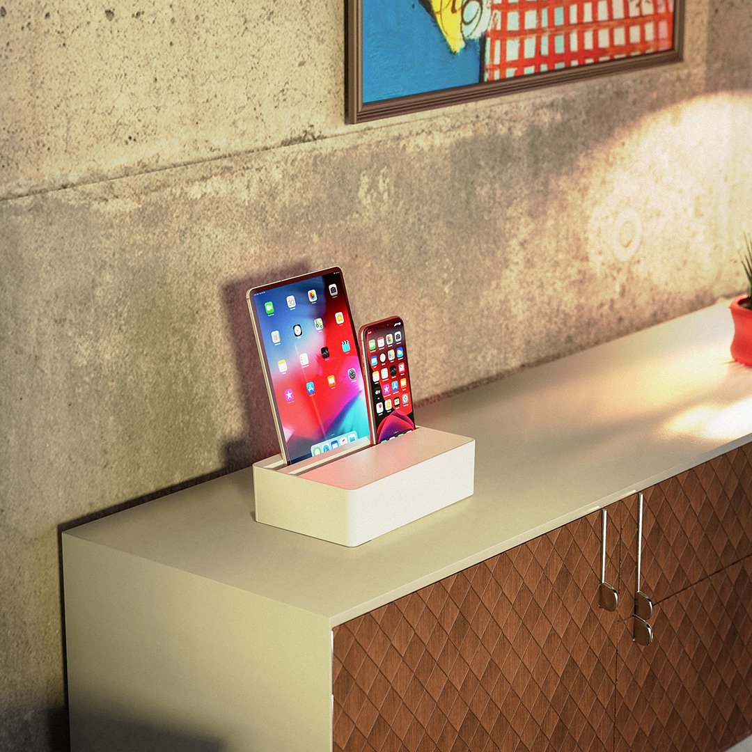 Teknolojide zarif ve sıradışı mobilya Alldock Wireless kablosuz beyaz şimdi diğer renk seçenekleri ile birlikte web sitemizde satışta!

alldock.com.tr

#wirelesscharge #applecharge #androidcharge #homefurniture #officefurniture #chargingstation  #Alldockturkiye