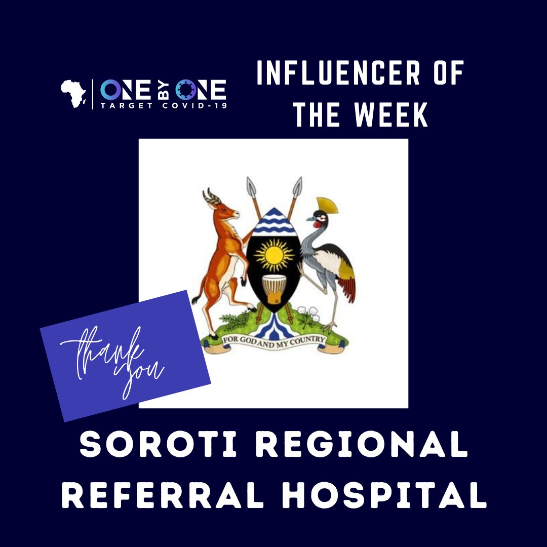 Soroti Regional Referral Hospital.
#AfricaCovidChampions