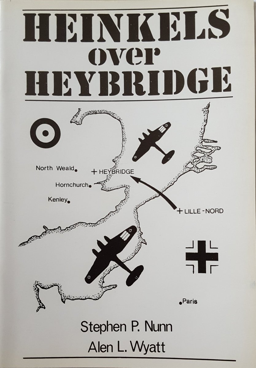 OTD in 1940 He111 A1+BT crashed in Maypole Road.