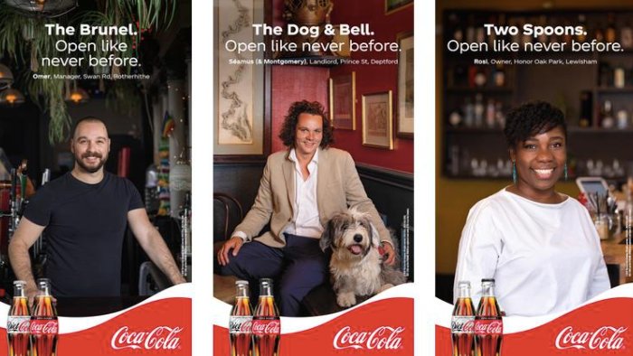 CocaCola_EU's tweet photo. After a tremendously challenging time, it’s great to see #HORECA return to normal. See how we’ve been helping the #hospitality industry to get back on its feet with our #OpenLikeNeverBefore campaign.
https://t.co/klOlX7foZO https://t.co/NTUk0UPlXz