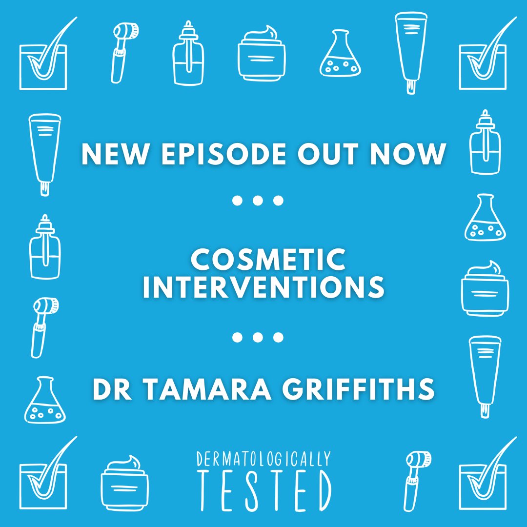 DermTested's tweet image. New episode with Dr Tamara Griffiths on cosmetic interventions, out now!

• What are the risks when getting non-surgical cosmetic surgery? 
• How can you check if treatments are being offered by a qualified professional?

Listen here: skinhealthinfo.org.uk/17-cosmetic-in…