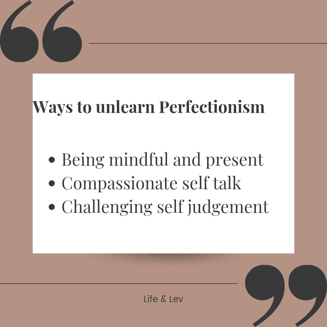 levinafula's tweet photo. So how do you UNLEARN perfectionism?
Practice mindfulness. What matter is what you do and now how it will come out. DO NOT COMPARE yourself to others and be compassionate with your journey.
#tuesdaymotivations 
#tuesdayvibe https://t.co/ibgAFrkbek