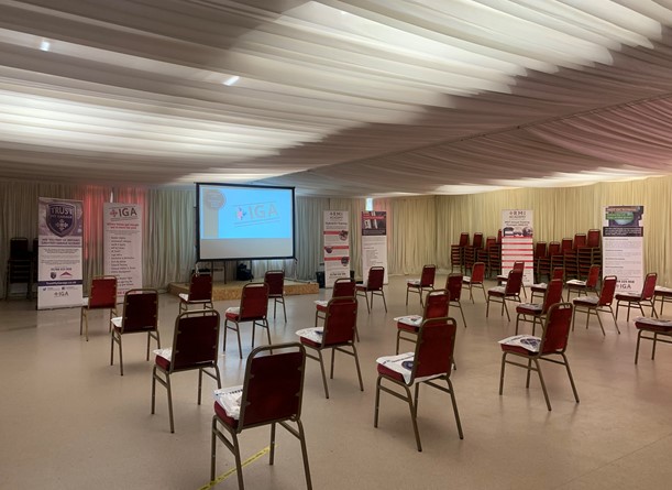Good morning! We're here at Peterborough ready to welcome and update you with the latest news in the industry. Are you attending this morning?