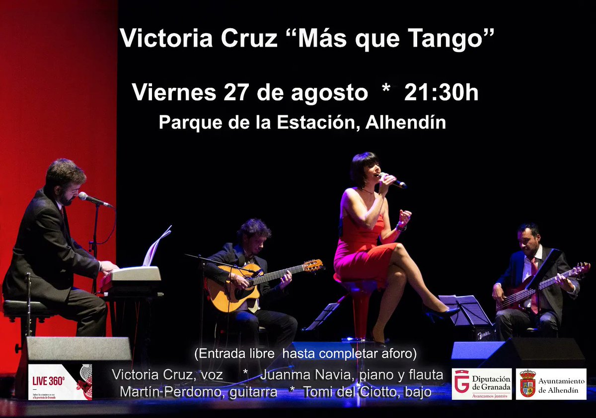 granadasincity's tweet photo. 🔊🎤Este viernes 27 en #ParquedelaEstación de Alhendín. Deseando escucharos ya🎶
#gscmusica #gscconlosmusicosdegranada #GSC #gsccultura https://t.co/Nm0gDP1o7P