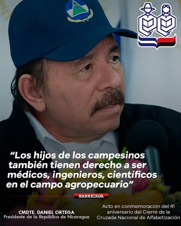 ✊🔴⚫ Los Hijos de los Campesinos también tienen derecho a ser médicos 🧑‍⚕️, Ingenieros 👷‍♀️, Científicos 👩‍🔬 en el campo agropecuario 👨‍🔬  ✊🔴⚫

#EpaVacúnate

@moisesgonsalesA 
@dasilvastalin 
@ElYiby