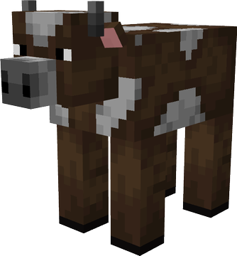 The Cow (Retexture) (ver.2) (Inspired by StupidlyAnnoying) Minecraft Mob Skin