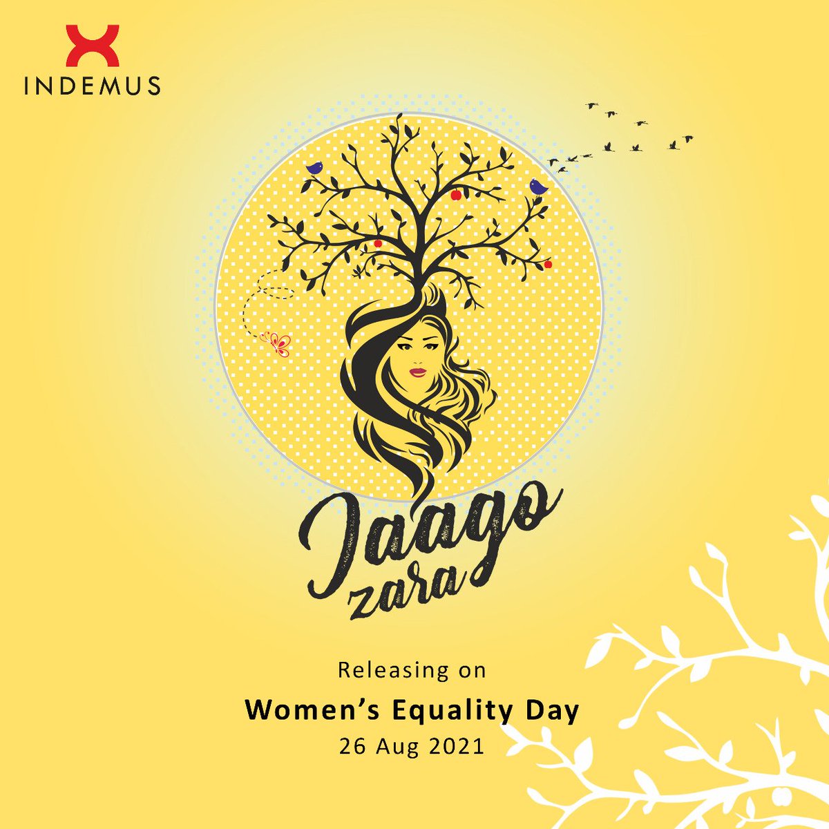 Indemus1's tweet photo. Indemus 
proudly presents
Jaago Zara
With over a 100 fantastic women artists.
Releasing on
Women's Equality Day
26th August 2021
@ 10 am
Let's arise together and honour them.
@kcloy

#JaagoZara
#WAKEUP
#WomensEqualityDay
#womanpower https://t.co/9RJDdfYkeg