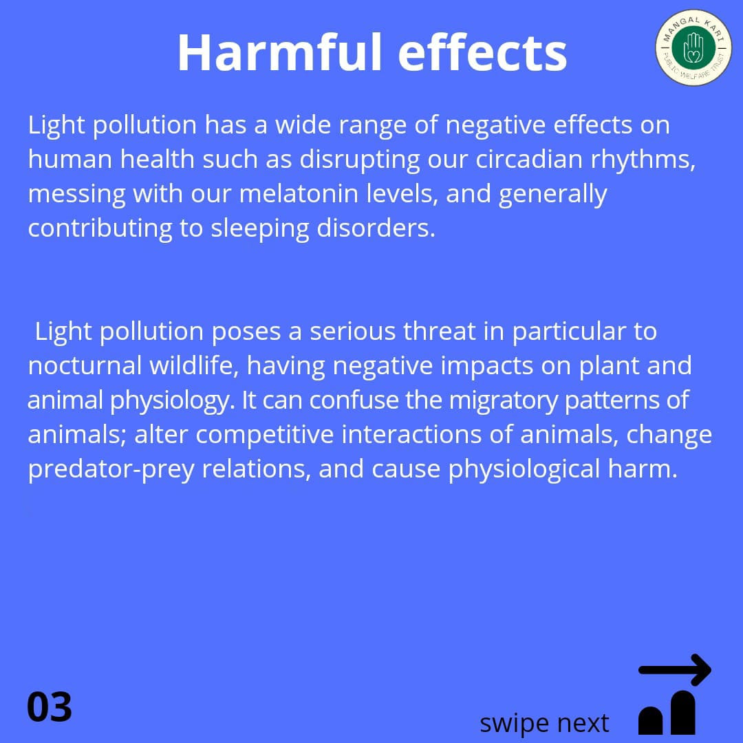 Effects Of Light Pollution On Human Health