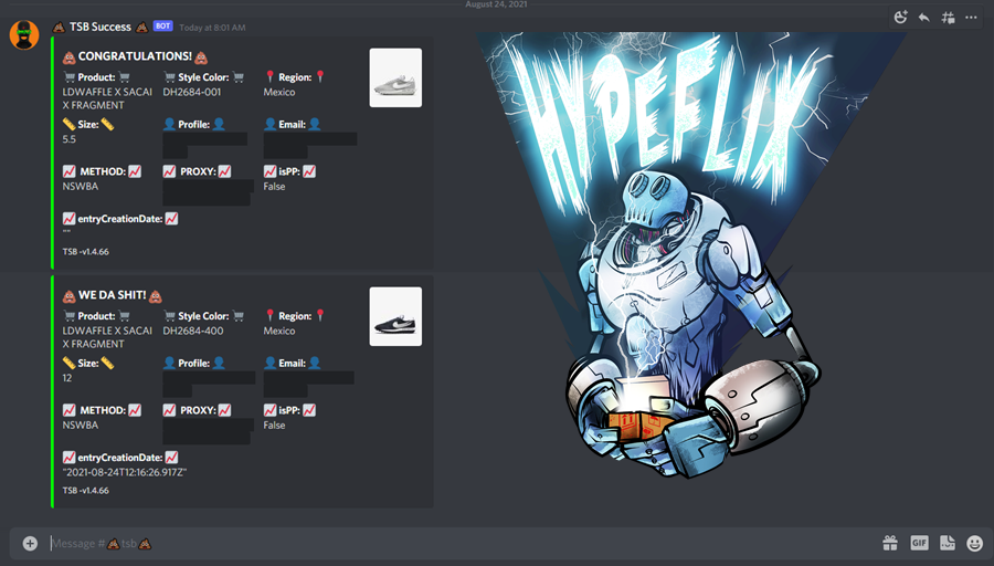 Success by HypeMod with @accountsproxies