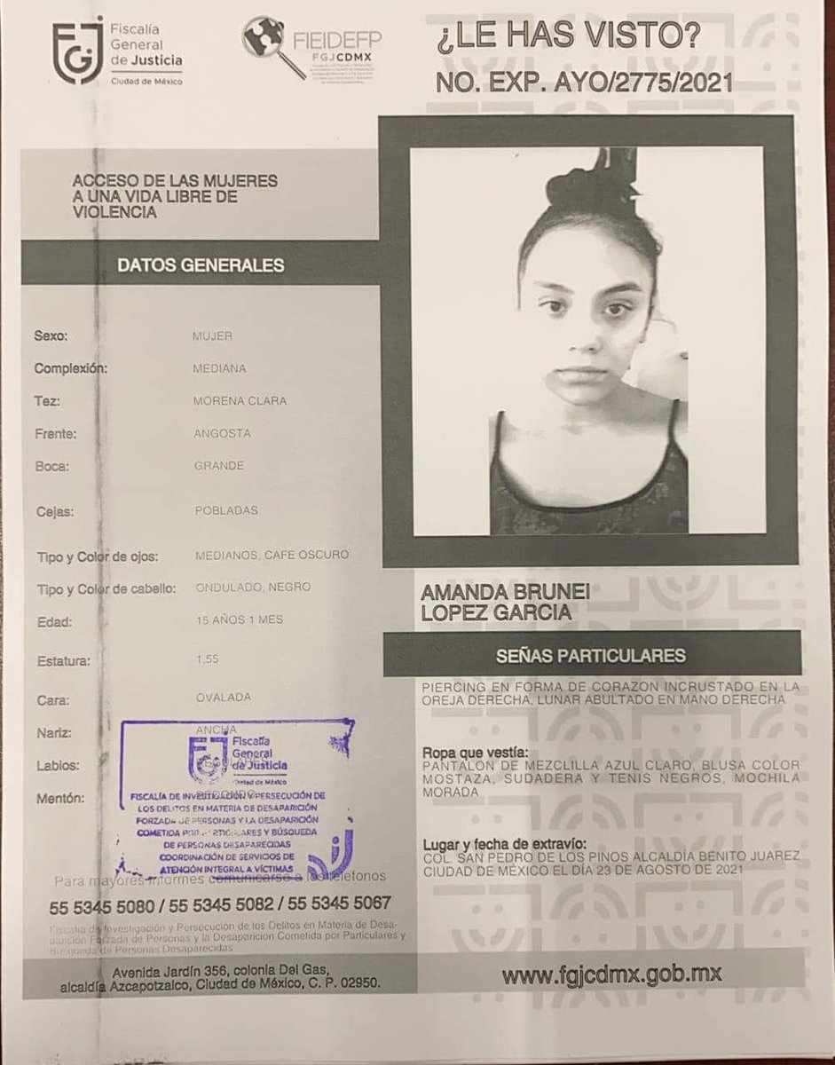 GreciaSebastiaZ's tweet photo. Buenos días
Espero puedan compartir es la hija de un amigo. https://t.co/g9MKdMiYaT