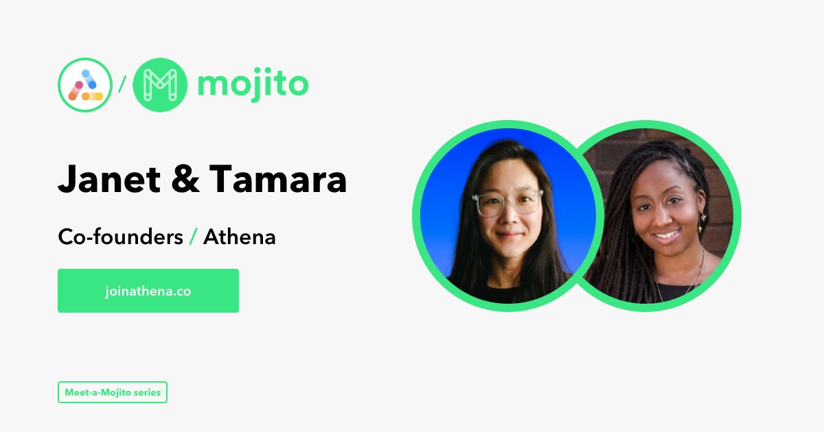 Episode 028 is live 🎂

Super excited to cover <a href="/janet_yen1/">Janet</a> and <a href="/tamaradottin/">Tamara Dottin</a>'s journey with <a href="/joinathena/">Athena</a> 

You'll be learning a lot from them: bit.ly/vml-ep028