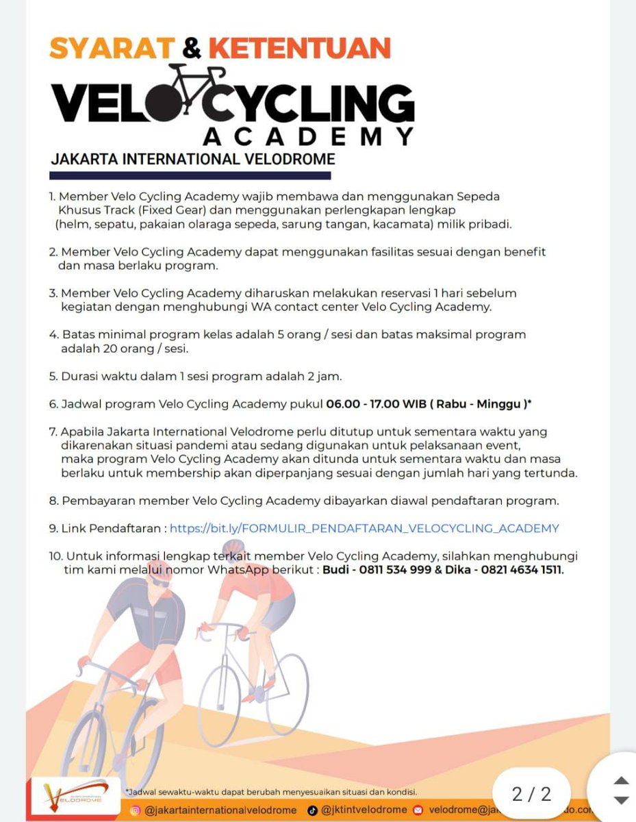 Biar gowesmu aman dari traffic.
Tapi belom tentu aman dari c19 yaa...