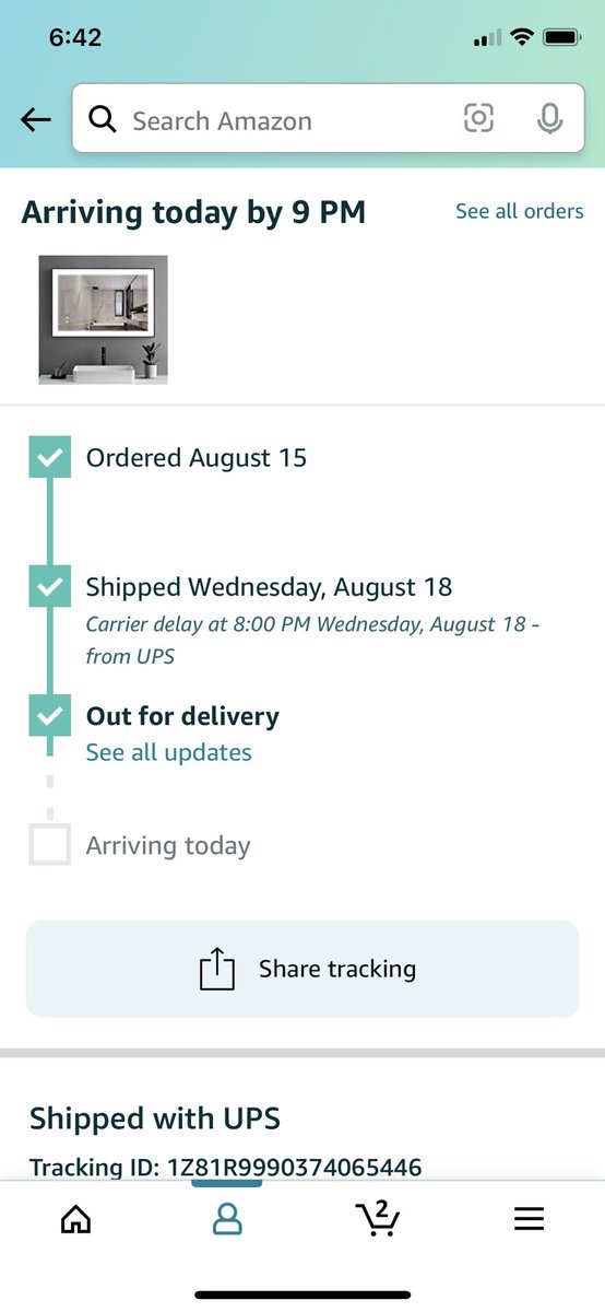 Pretty crappy to blame the carrier for a delayed delivery when they’ve been saying all along what the real delivery date was. You shipped the package late, have broken tracking APIs and try to blame <a href="/UPS/">UPS</a>.  I just don’t understand how  <a href="/Amazon/">Amazon</a> #AmazonPrime service can be so bad.