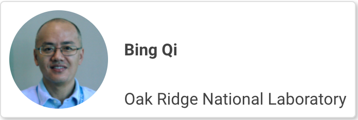 ORNLComputing's tweet photo. At @QcryptC TOMORROW at 10:00 a.m. EDT, Bing Qi of @ORNL will discuss #quantum key distribution. Learn more: https://t.co/ZhGkCKTqyR #qcrypt2021 https://t.co/u9HqXtPN9I