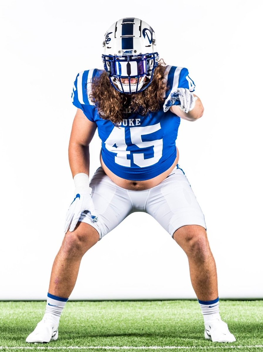 ● LB Spotlight ●

Colby Campbell - Duke

• Campbell is a big Transfer addition from FCS Presbyterian. He's a Tackling machine &amp; has great instincts. This spring he had 96 Tackles, 7 Tackles for Loss, 1 Sack &amp; 1 Forced Fumble.