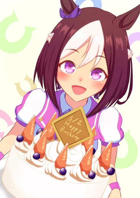 お気に入りのっていうか描いた数自体が少ないけど #ハーフアニバーサリーだからお気に入りのウマ娘イラストを見てくれ 