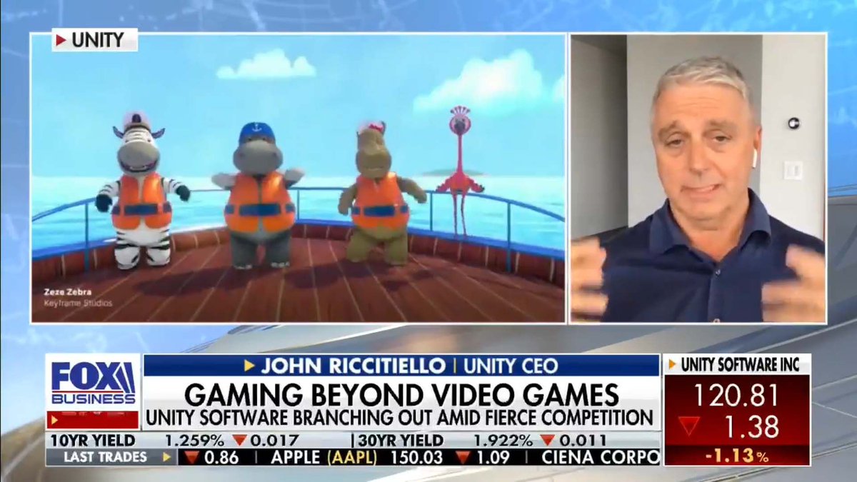 matdaknife's tweet photo. @KeyframeLondon + @UkZeze feature on @FoxBusiness ... use of game engine technology - @madewithunity - in content making! https://t.co/57K2ccWfhG