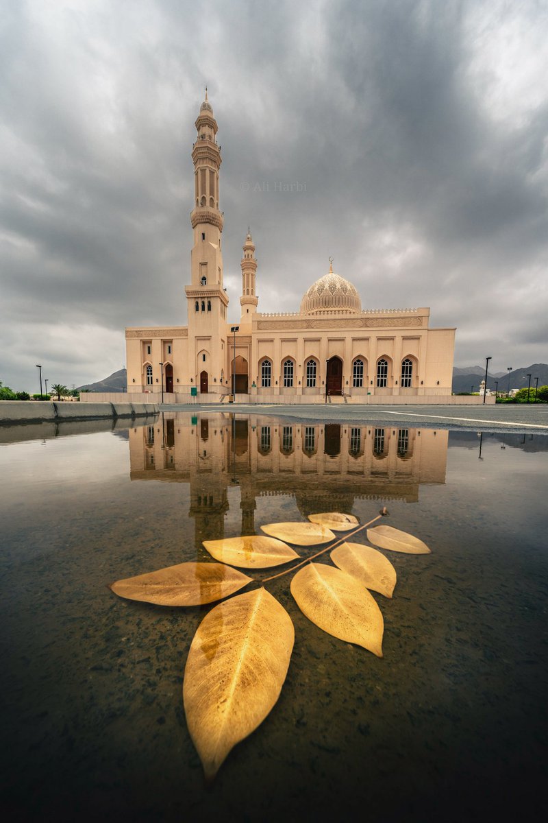 🕌 🌧️
لقطة مع الأجواء الجميلة والسحب المنخفضة المحملة بالرذاذ  لـ #جامع_السلطان_قابوس_بمدحا
EXIF : 12mm- f/11 - ISO 100 - 1/160
Focus stack of 2 images
 #Madha #Musandam
#مدحا #مدحاء #مسندم