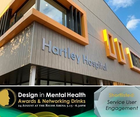 Our Hartley Hospital newbuild is shortlisted for #DIMH2021 Award for Service User Engagement <a href="/CBSArena/">Coventry Building Society Arena</a> tonight. Look out for many champions for involving service users/carers at conference over next two days, including <a href="/gillingdod/">gilling dod</a> <a href="/MedicalArch/">Medical Architecture</a> and Joe Forster President <a href="/DIMHN/">Design in Mental Health Network</a>