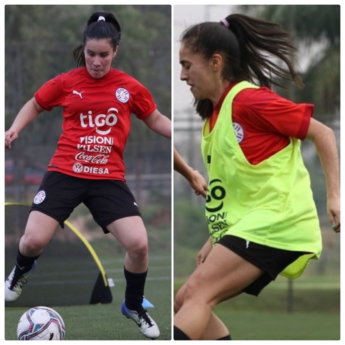Kn_Football's tweet photo. 📢 Nuestras #knplayers Fanny Godoy y Daysy Bareiro con la selección absoluta @Albirroja preparando los próximos partidos!! 🔴⚪
A darle duro!! @FannyGodoy18
@daysy_bareiro
.
.
#futfem
#futbolfemenino
#futfemenino
#retoiberdrola
#womensoccer
#playersagent
#footballagency https://t.co/KhIBx8MSGe