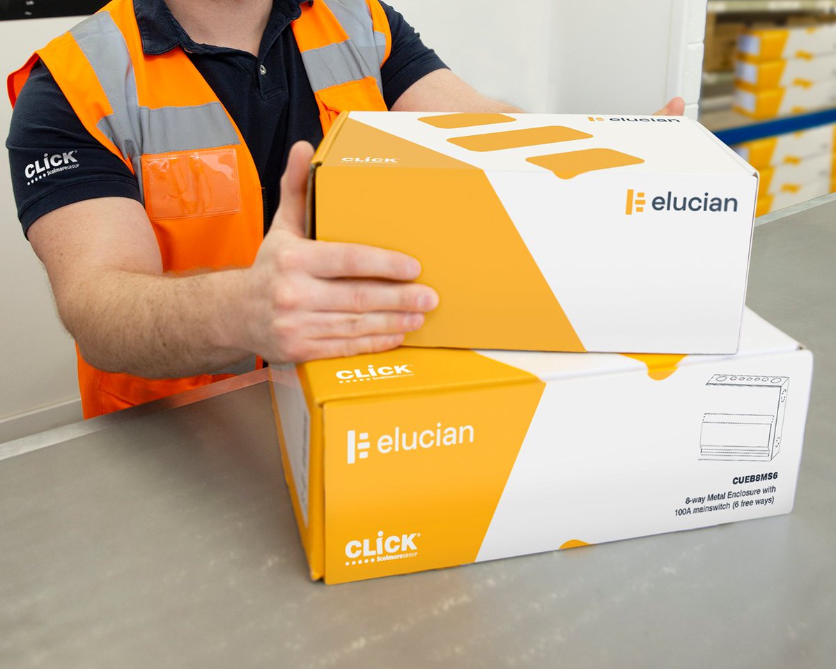 's tweet image. Our functional, stylish range of Elucian consumer units provide the perfect solution to any residential or light commercial environment. 
 
Get a straight-forward breakdown of our boards here: ow.ly/O6xK30rPmCE
 
#ElucianByClick #ConsumerUnits #ElectricalContractor