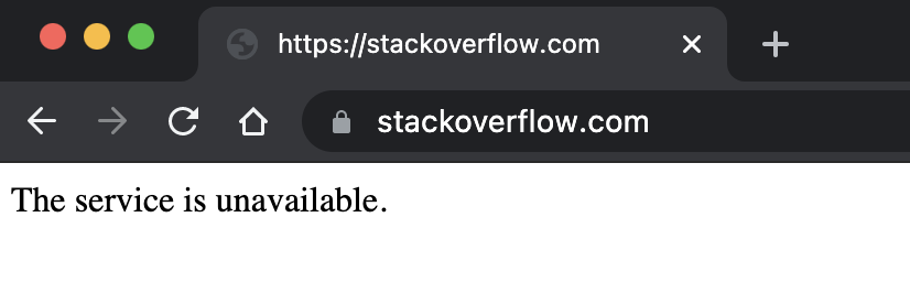 We're facing hard times, folks.