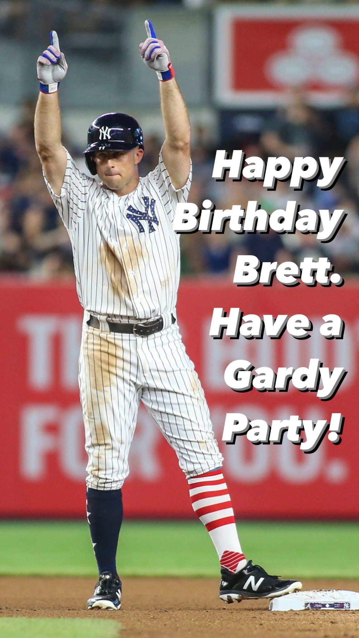 Happy Birthday Brett Gardner! 
