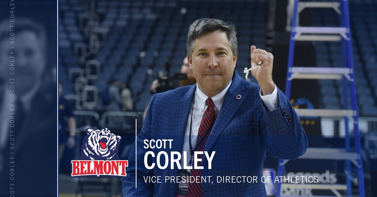 Belmont Athletics (@gobelmontbruins) on Twitter photo NEWS 📰 <a href="/stcorley/">Scott Corley</a> elevated to <a href="/BelmontUniv/">Belmont University</a> Vice President, Director of Athletics
👉belmontbruins.com/x/tooqv
#EverydayExcellence NEWS 📰 <a href="/stcorley/">Scott Corley</a> elevated to <a href="/BelmontUniv/">Belmont University</a> Vice President, Director of Athletics
👉belmontbruins.com/x/tooqv
#EverydayExcellence
