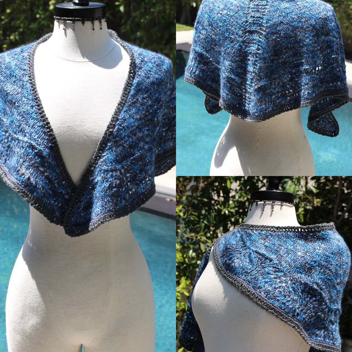 SIEDAHGARRETT's tweet photo. My weekend #shawlette #knitting project came out kinda cool. Now I need to give it a name. Any suggestions?
#siedahcreations #knit #knitter #knitters #knitted #weareknitters #knittersoftheworld #knitweardesigner #diy
#blackknitters #fashion #style #crafts @frostyarn #tuesdayvibe https://t.co/qMSiW32kV7