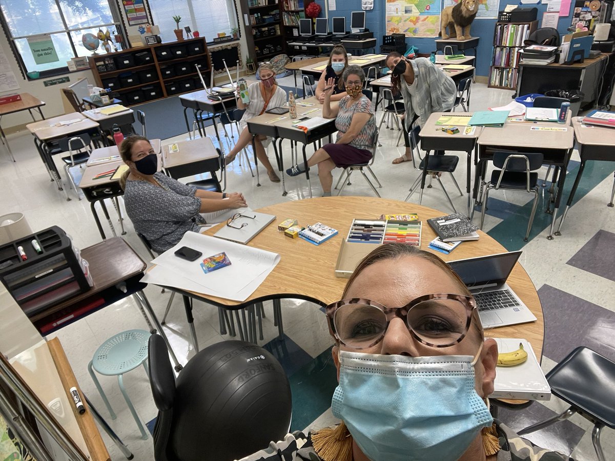 An amazing #4grade level meeting with an AMAZING team! <a href="/AlisonLinkner/">Alison Linkner</a> <a href="/DeloresOverby1/">Delores Overby</a> <a href="/luiscruz1776/">Luis Cruz</a>  <a href="/WrightsboroE/">Wrightsboro Elementary</a>