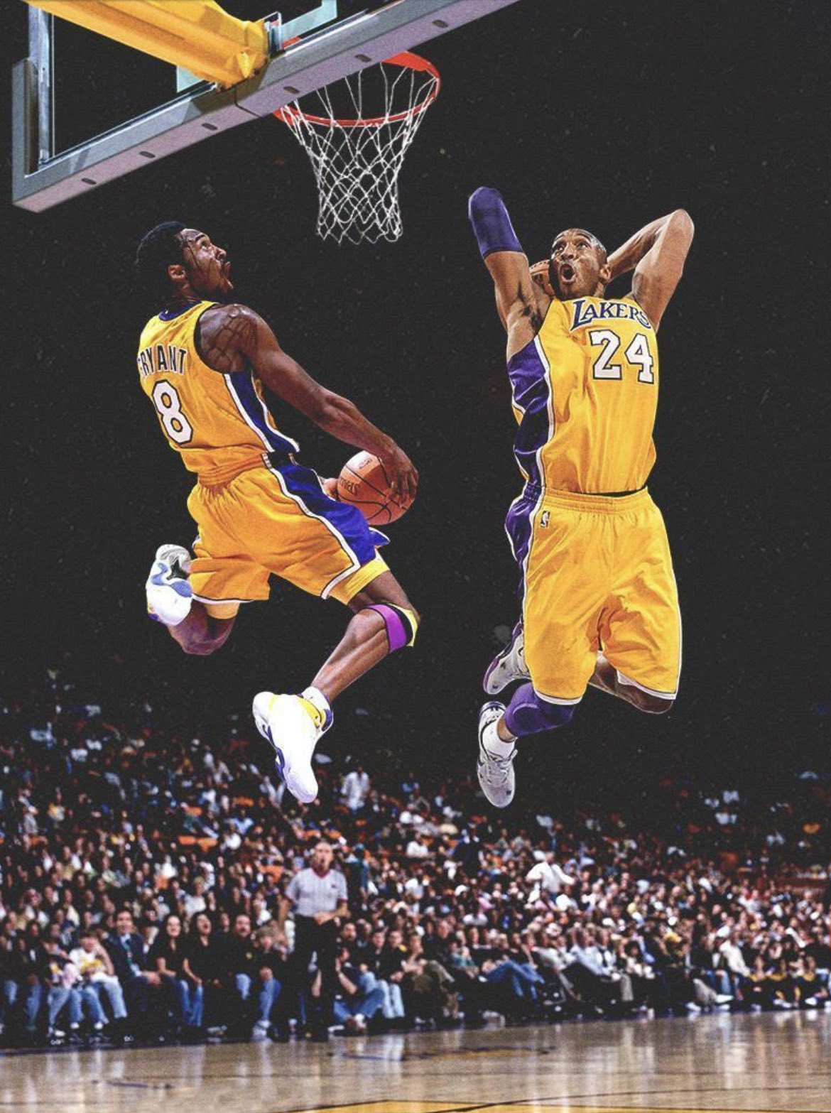 Kobe Gianna Bryant Murals on X 8 24 Mamba Day https t pc5S9fh85R X