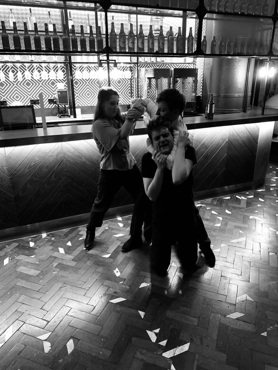 TinyRoom_'s tweet photo. Huge thank you to the original cast of Loop for coming together and filming the trailer for the tour. We’ve got some new projects with these guys in the pipeline so watch this space! #Looptheplay #theatre https://t.co/L5oGNpuUo7