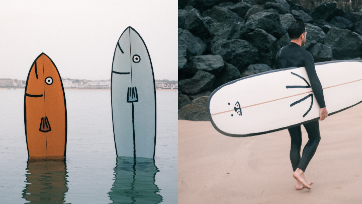 monicaaparicioo's tweet photo. Tablas de surf convertidas en animales marinos por Jean Jullien https://t.co/qTmcO9O95F https://t.co/qm6pFayOFv