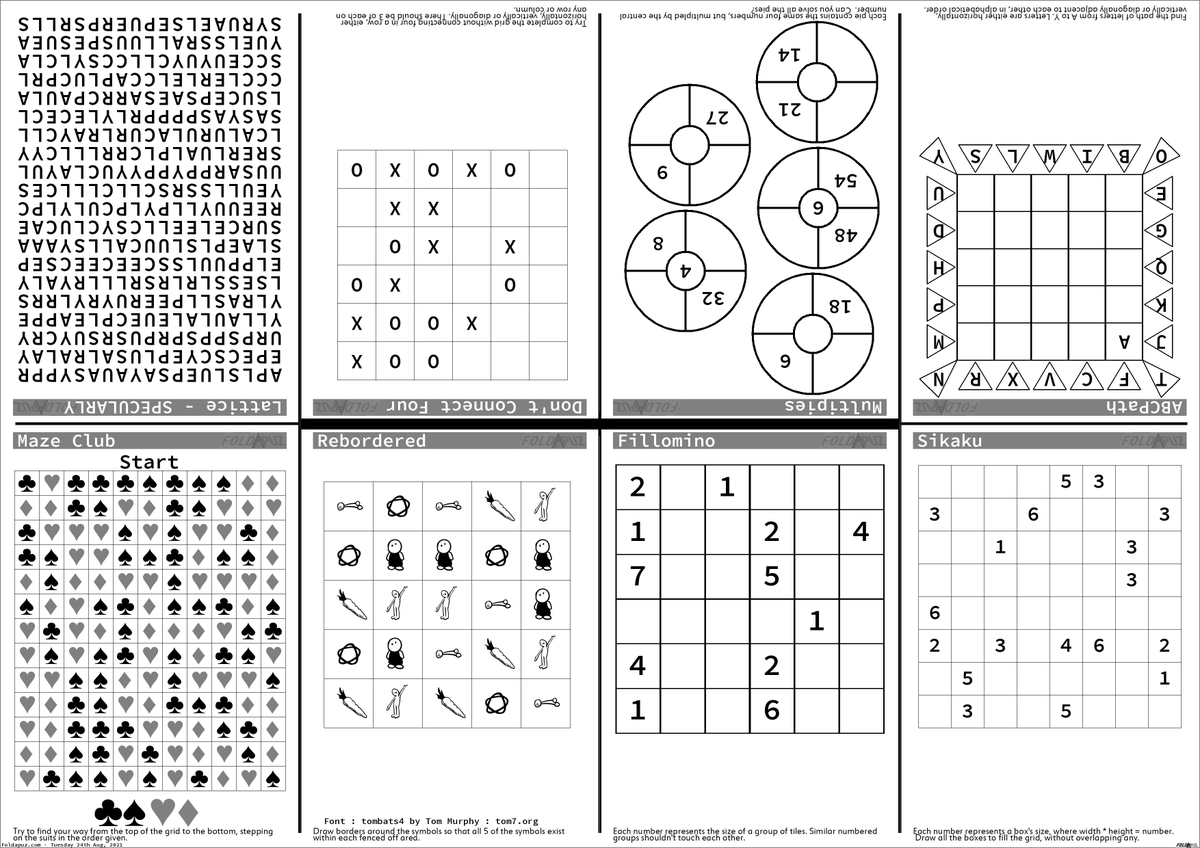foldapuz's tweet photo. @IamKillswitch And how on earth would you complete your daily puzzle sheet? https://t.co/1O0EN4bLF1