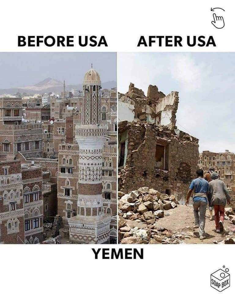 numanmazlan's tweet photo. Before and after USA. https://t.co/s7GWDfxddP