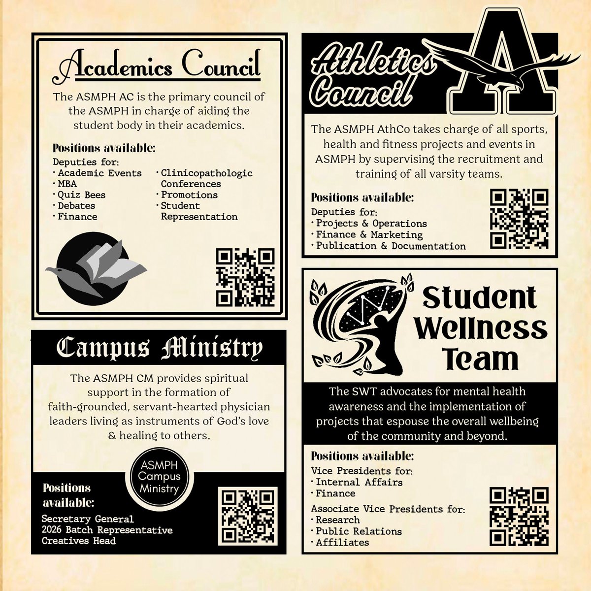 ASMPH Student Council tweet media