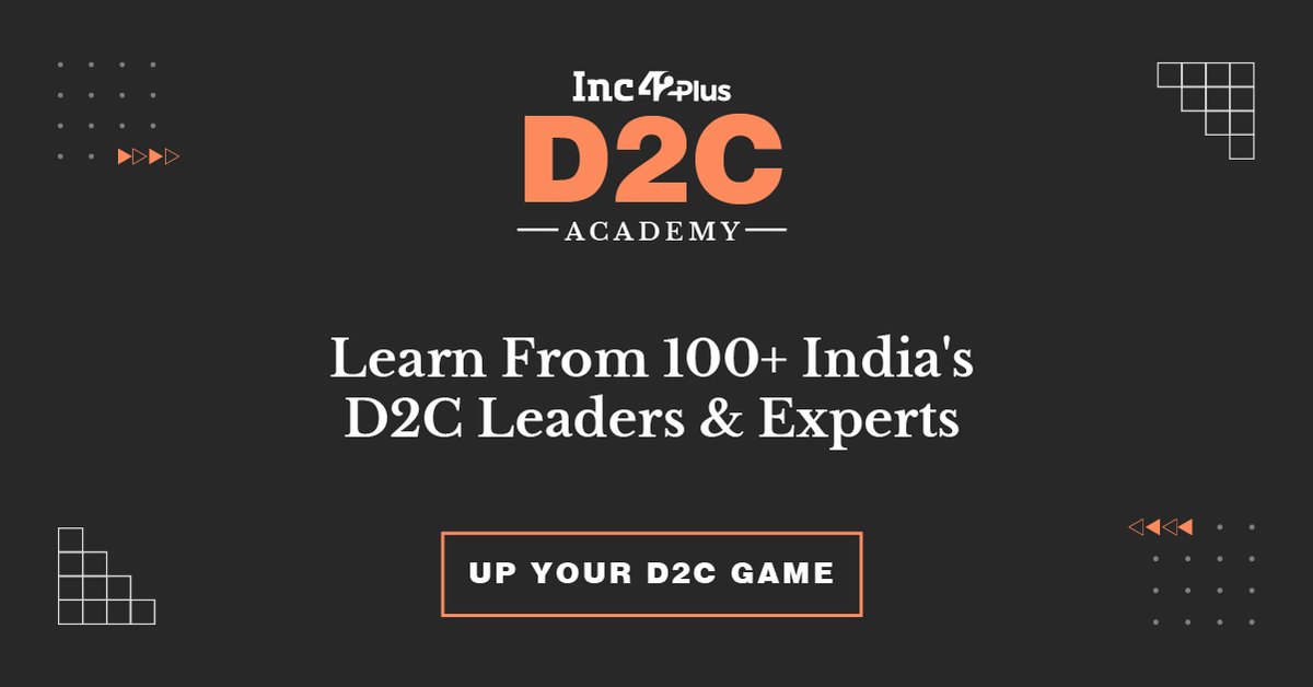Inc42's tweet photo. Watch the full session on #D2CAcademy by #Inc42Plus
Link: https://t.co/F44rwL26pC https://t.co/rzw70PnHm0