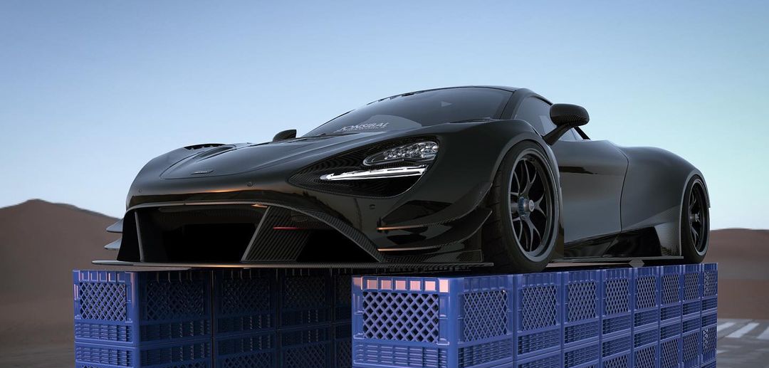 Flyin18T's tweet photo. Widebody McLaren 720S Virtually Joins the Milk Crate Challenge Like a Boss https://t.co/GKPSLMowD2 https://t.co/X1pmsnM60g