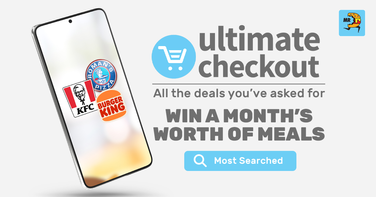 Will you win the 'Most Searched For' competition? How to enter: 🔎 Comment & tag which brand you searched for more? @KFCSA , @BurgerKingZA or @romanspizza_sa . 🔎 Use #UltimateCheckout #MrDFood 🔎 RT this tweet and you could stand a chance to win a R5000 Mr D Food coupon!