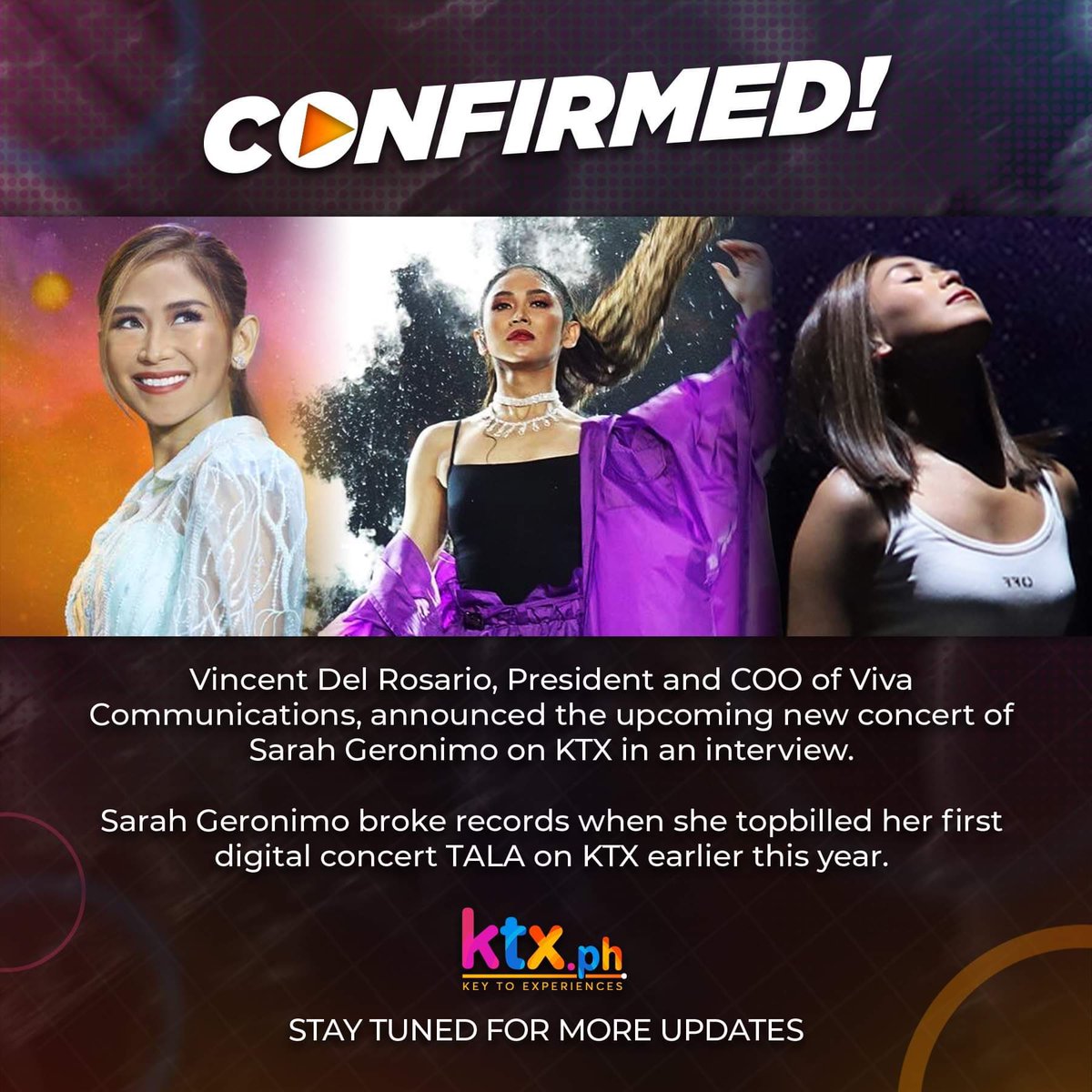PopstersSarahG's tweet photo. SARAH G COMEBACK
@JustSarahG #SarahGeronimo https://t.co/J5LqjY1Cmd