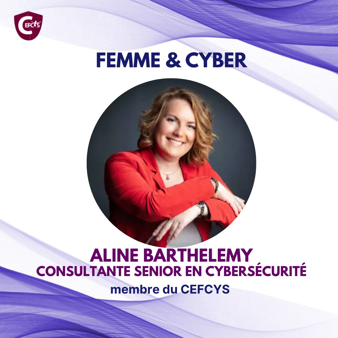 Découvrez l'ITW de notre CEFCYSsienne <a href="/AlinBarth/">Aline Barthelemy</a> son parcours exceptionnel dans la #cybersecuité et ses engagements sont stimulant et inspirant
Merci à <a href="/Cyberjobs/">jc marco</a> et à notre CEFCYSsienne Agnès lnkd.in/eAAHDZ3w
cyberwomenday-cefcys.com:candidatez ou nommer une cyberwomen !