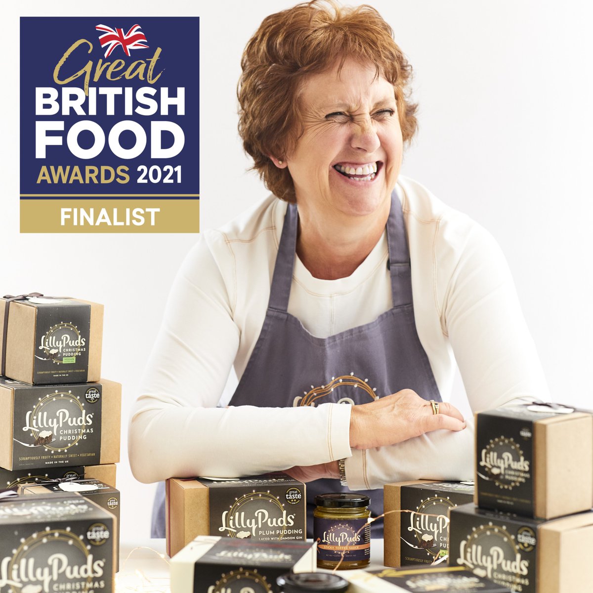 Oooh! Exciting news... We've been shortlisted with three of our pud's for the Great British Food Awards taking place in October! I'm feeling so proud of my Christmas Puddings right now 🥰 @gbf_mag #christmaspuddings #finalist #foodawards #britishbusiness #yay