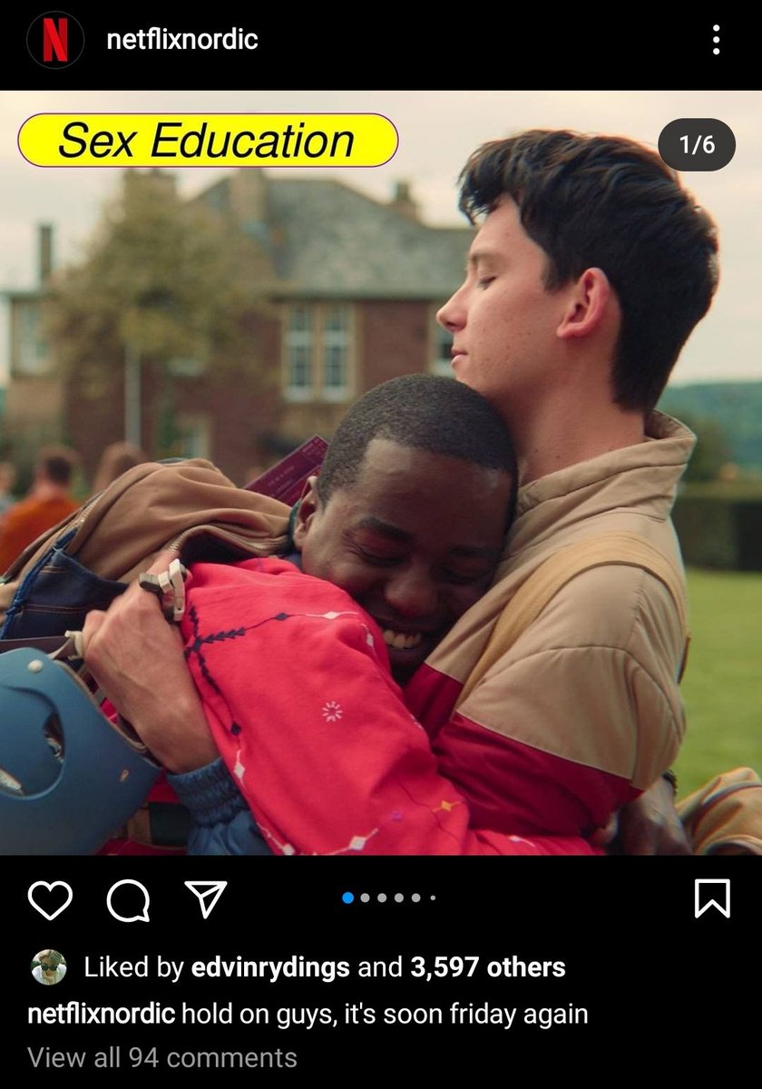 edvinua's tweet photo. 🔔| Edvin liked netflixnordic's Instagram post! https://t.co/vfObcv1WGj