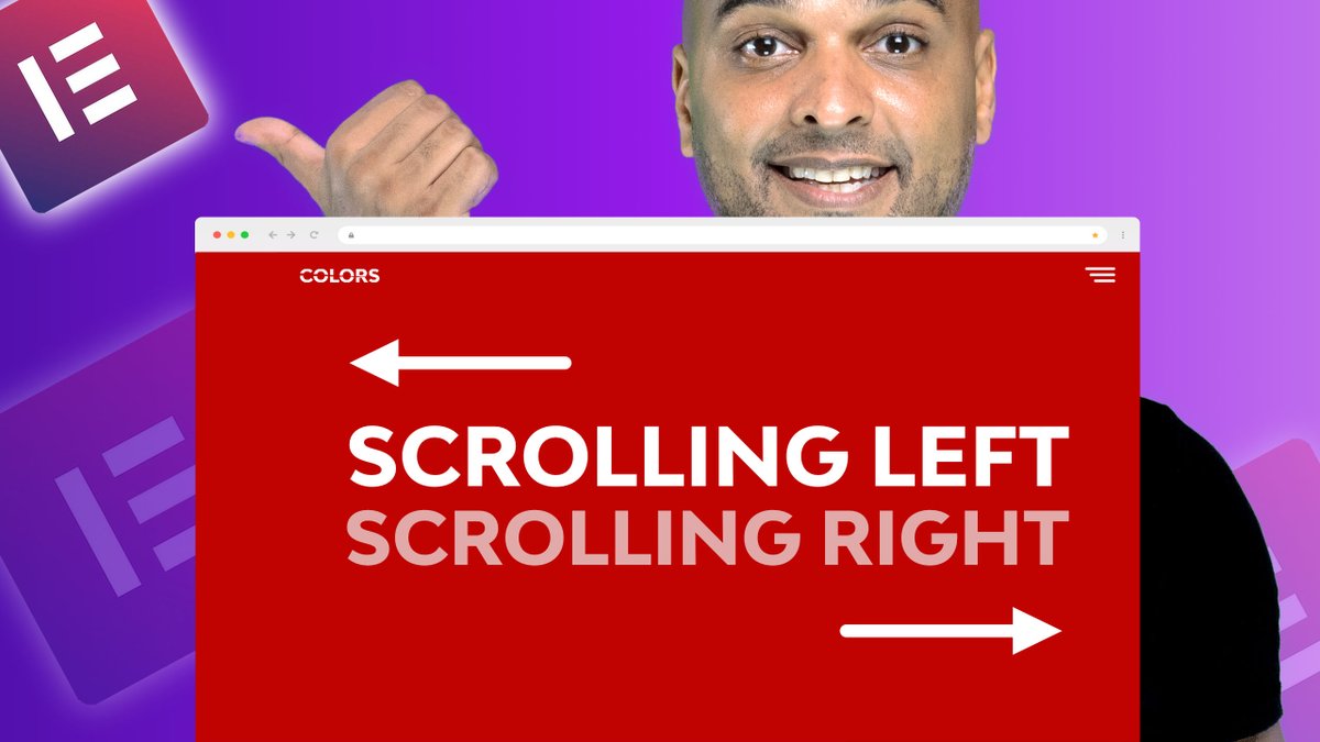 kay_cinho's tweet photo. I was asked how to create a horizontally scrolling double text with @elemntor - So I answered: https://t.co/nCJMqxcG18 #elementor https://t.co/hrl11EUvcp