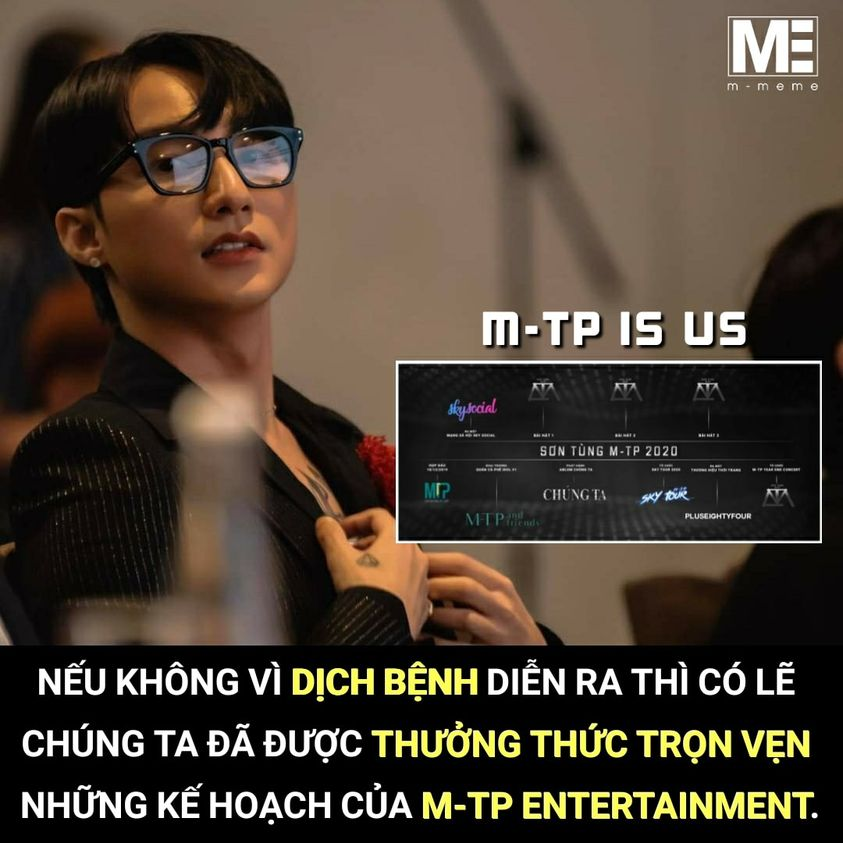 Looking forward to translating the disease quickly ...
Sky Social, Idol M-TP and Friends Cafe, Album "We", Sky Tour, Fashion Company +84, New Songs and M-TP Year End Concert ... are still waiting for us ....

#MMeme #SonTungMTP #MTPISUS
<a href="/sontungmtp777/">M-TP</a> #TakeCareMTP