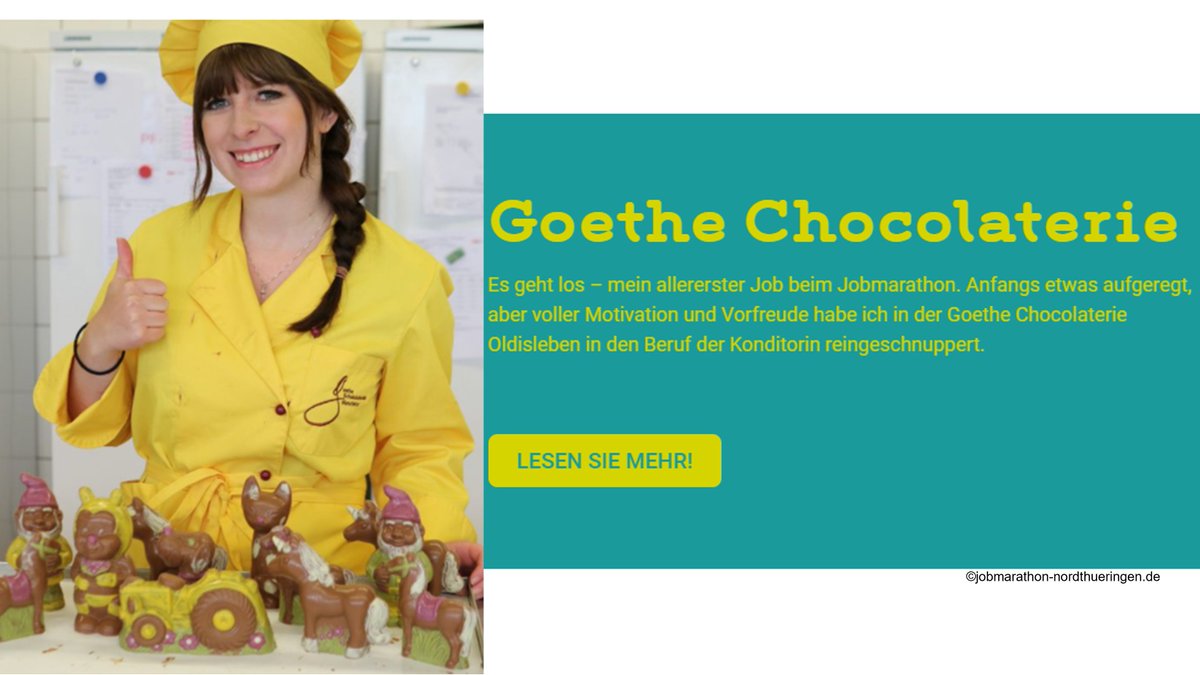 Das macht Lust auf mehr👍-🏃 Neue Wege in der Nachwuchsgewinnung:  „Jobbloggerin“ Franziska Stump schnuppert in 35 verschiedene Berufe hinein. Über Ihre Erlebnisse berichtet Sie eindrucksvoll in den sozialen Medien. bit.ly/2Wn0is3